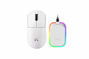 Mus - MCHOSE A7 V2 Ultra+ Lightweight Wireless - Gaming Mus - Optisk - 6 knapper - Hvid - MC-A7V2-10