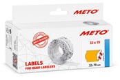Papir, Fotopapir og Etiketter - METO Neonorange prisetiketter, 32x19mm, 5rl/1000 - 30007362