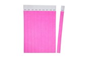 Papir, Fotopapir og Etiketter - Avery Armbånd, pink, Tyvek®, 500 stk. 256x19mm - TYVPK-50