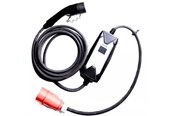 Elbil ladere - eLOAD Model T 11kW with CEE plug and Tesla button - TIE-EV16-P3-TB