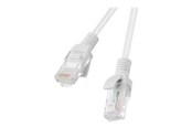 Netværkskabel - Lanberg patch cable - 20 m - grey RAL 7035 - Grå - 20m - PCU6-10CC-2000-S