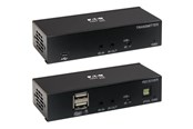 Repeater, boostere, bridges & transceiver - Eaton Series USB C to HDMI over Cat6 Extender Kit with KVM Support 4K 60Hz 4:4:4 Transmitter/Receiver USB PoC HDCP 2.2 up to 230 ft. TAA - B127A-1A1-BCBH