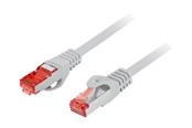 Netværkskabel - Lanberg patch cable - 1 m - grey - Grå - 1m - PCF6-10CU-0100-S