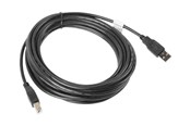USB kabel - Lanberg - USB cable - USB to USB Type B - 5 m - CA-USBA-10CC-0050-BK