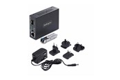 Repeater, boostere, bridges & transceiver - StarTech.com - fibre media converter - 10Mb LAN 100Mb LAN 1GbE - TAA Compliant - MCM1110SMLC20