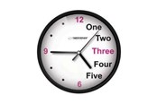 Boligindretning - Esperanza PRAGUE - clock - quartz - wall mountable - 20 cm - EHC014K - 5901299929926