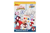 Kreativt Legetøj - Canenco Spidey Water Paint Set Book - incl. Brush - SP24355