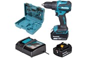Skrue/Boremaskine - Makita DHP490RFX3 Cordless Impact Drill/Driver - DHP490RFX3