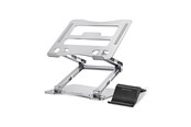Tablet - Andet Tilbehør - Wozinsky WRS-CPY75DSS Aluminum Laptop and Tablet Stand + Smartphone Stand - Silver - 5907769364631