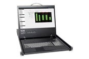 Skærm - 19" Tripp Lite Eaton Series 8-Port Rack Console Cat5 KVM Switch 1U RM 19" LCD Rackmount - B070-008-19