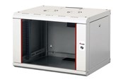 Rack skabe - Equip Pro Mount - rack - 600x450 mm with glass door removable and lockable panels assembled - 7U - EPM-07-6045-G-CBAA