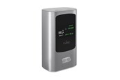Powerbank - Puro 45W 10000mAh USB-A USB-C Power Bank with Display - Grey Powerbank - Grå - 10000 mAh - PUFCBB100P10DKGR