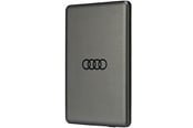 Powerbank - Audi Big Logo MagSafe inductive 15W 5000mAh - Grey - 5000 mAh - 6955250226493