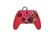 Spil tilbehør - PowerA Advantage kablet controller til Xbox Series X|S - Red Blaze - Controller - XBGP0543-01