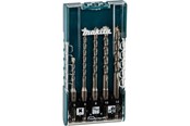Bor & bits - Makita E-15724 Drill Bit Set - For Concrete Masonry Bricks - 5 pieces - E-15724