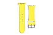 Smartwatch - Tilbehør - Hurtel Silicone Strap APS - Apple Watch 38/40/41mm Strap Watch Bracelet Yellow - 9145576259221