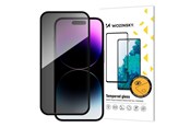Mobil - Beskyttelsesglas - Wozinsky Privacy Glass Tempered Glass Privacy Screen with Anti-Spy Filter for iPhone 16 Pro Max - 5907769364297