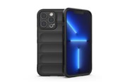 Mobil - Covers & Cases - Hurtel Magic Shield Case - iPhone 13 Pro Flexible Armored Cover Black - 9145576258545