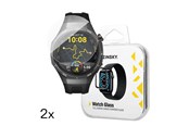 Mobil - Beskyttelsesglas - Wozinsky Full Glue Tempered Glass for Huawei Watch GT 5 / GT 5 Pro / GT 4 / GT 4 Pro / GT 3 / GT 3 Pro 42mm (2 pcs) - 5907769366314