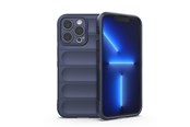 Mobil - Covers & Cases - Hurtel Magic Shield Case - iPhone 13 Pro Flexible Armored Cover Dark Blue - 9145576258576