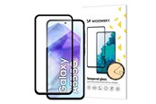 Mobil - Beskyttelsesglas - Wozinsky Super Durable Full Glue Tempered Glass Full Screen Protector Samsung Galaxy S24 FE - 5907769367328