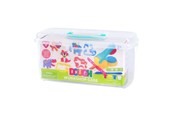 Kreativt Legetøj - Playgo Workshop Suitcase Clay Set - 4 Clay Pots - 8285