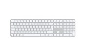 Tastatur - Apple Magic Keyboard with Touch ID and Numeric Keypad - Tastatur - Fransk - Hvid - MXK73F/A