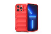 Mobil - Covers & Cases - Hurtel Magic Shield Case for iPhone 13 Pro Max Flexible Armored Cover Red - 9145576258606