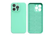 Mobil - Covers & Cases - Hurtel Silicone Case - iPhone 14 Plus Silicone Cover Mint Green - 9145576262313