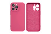 Mobil - Covers & Cases - Hurtel Silicone Case iPhone 14 Plus Silicone Case Fuchsia - 9145576262351