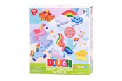 Kreativt Legetøj - Playgo Fairy Tale Unicorn Clay Set - 4 Clay Pots - 8110