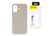 Mobil - Covers & Cases - Wozinsky Liquid Silicone MagSafe Case for Samsung Galaxy S25 - Beige - 5907769370489
