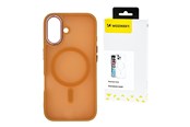 Mobil - Covers & Cases - Wozinsky Fashion MagSafe Case for Samsung Galaxy S25 - Orange - 5907769370526