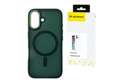 Mobil - Covers & Cases - Wozinsky Fashion MagSafe Case for Samsung Galaxy S25 - Green - 5907769370540