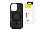 Mobil - Covers & Cases - Wozinsky Glitter Case with Mag Safe for Samsung Galaxy S24 FE - Black with Glitter - 5907769370915