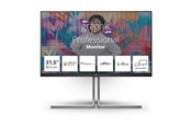 Skærm - 32" AOC U32U3CV - 3840x2160 (4K) - 60Hz - Nano IPS - 96W USB-C - KVM switch - U32U3CV