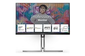 Skærm - 27" AOC Q27U3CV - 2560x1440 (QHD) - 75Hz - IPS - 96W USB-C - Q27U3CV