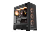 Kabinet - Darkflash AIRNOVA Computer Case with 3 Fans - Kabinet - Sort - AIRNOVA BLK +3F