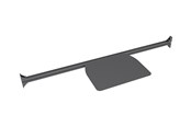 Vægbeslag, AV-Beslag & AV-Møbler - Multibrackets M Pro Series mounting component - for AV System - 1200mm - black - Max 10 kg - recommended for - 7340234813339
