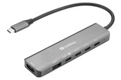 Dockingstation - Sandberg USB-C 6-in-1 MediaDock - 136-77