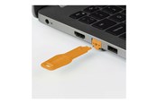 Netværkstilbehør - Lindy LAN port blocker - orange (pack of 20) - 47898