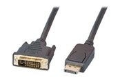 Skærmkabel - EFB NORDIC EFB-Elektronik - video adapter cable - DisplayPort to DVI-D - 2 m - K5564SW.2V2