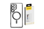 Mobil - Covers & Cases - Wozinsky Electroplated Case with Magsafe for Samsung Galaxy S25+ - Black - 5907769370328