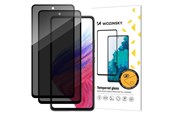 Mobil - Beskyttelsesglas - Wozinsky Privacy Glass Tempered Glass Privatizing For Xiaomi Redmi Note 14S 2-Pack - 5907769378164