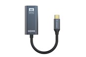 Skærmkabel - Wozinsky WACH-01 USB-C - HDMI 4K 60Hz - Black - 5907769378904
