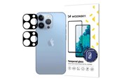 Mobil - Beskyttelsesglas - Wozinsky Black Full Camera Glass for iPhone 17 Pro Set of 2 - 5907769380075