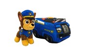 Figur - Paw Patrol 2-in-1 Vehicle Plush w/Chase 15 cm - 97283 / 6075428