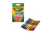 Skrive- og Tegneværktøjer - Crayola Crayons 8 Pcs - 52-3008