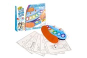 Skrive- og Tegneværktøjer - Crayola Color Wonder Magic Light Up Brush Bluey - 75-7195