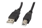 USB kabel - Lanberg - USB cable - USB to USB Type B - 50 cm - CA-USBA-11CC-0005-BK